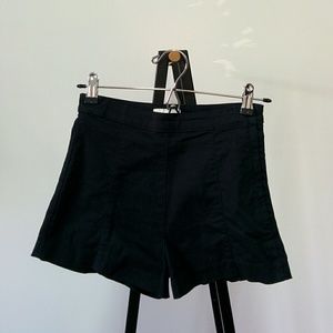 H&M Black High Waisted Shorts